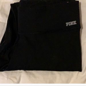 Pink athletic leggings